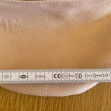 Handmade Leather Bum Bag, Funny Pack in beige 