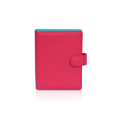 Turquoise / Pink Ring Binder I A5 size
