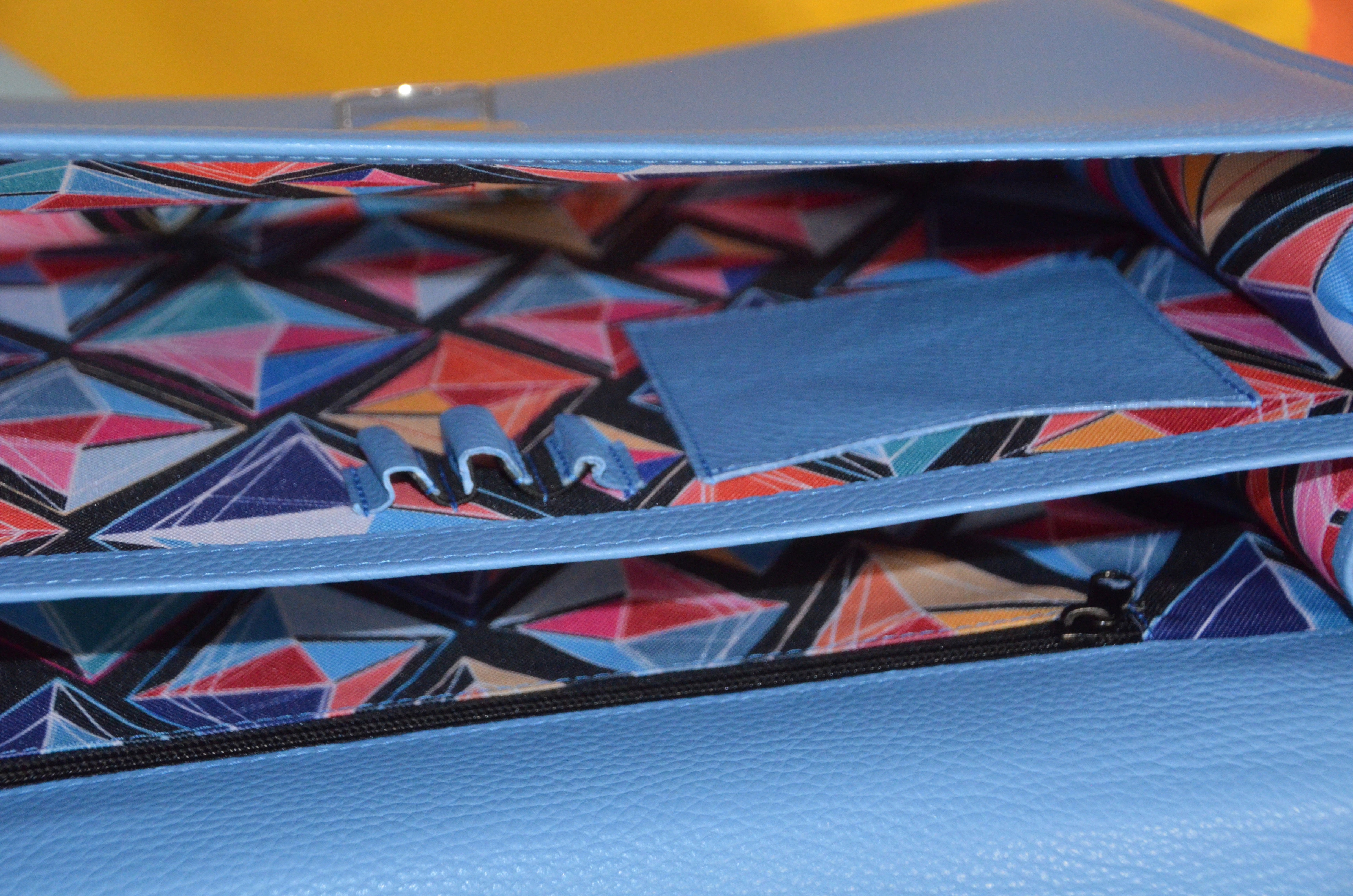Handmade Leather Briefcase for Women – Elegant, Professional & Laptop-Friendly Work Bag - Radka Sillerova Atelier 