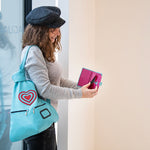Romantic Handmade Leather Backpack with Heart Details – Elegant, Sustainable & Unique - Radka Sillerova Atelier 