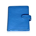 Handmade Women's Leather Wallet – Compact Bifold Design with Snap Closure, Elegant & Functional - Radka Sillerova Atelier 