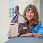 Sustainable Handmade Leather Backpack – Italian Leather, Designed for Women - Radka Sillerova Atelier 