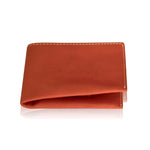 Handmade Bifold Leather Wallet for Men – Compact, Slim & Stylish with Coin & Card Compartments - Radka Sillerova Atelier 