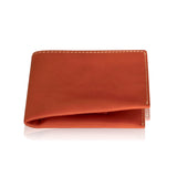 Handmade Bifold Leather Wallet for Men – Compact, Slim & Stylish with Coin & Card Compartments - Radka Sillerova Atelier 