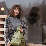 Eco-Friendly Leather Backpack for Women – Stylish & Practical - Radka Sillerova Atelier 