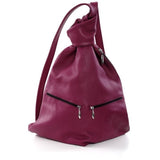 pink  Leather Backpack for Women – Stylish & Practical - Radka Sillerova Atelier 