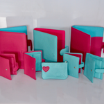 Handmade Women's Leather Wallet – Compact Bifold Design with Snap Closure, Elegant & Functional - Radka Sillerova Atelier 