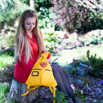 Romantic Handmade Leather Backpack with Heart Details – Elegant, Sustainable & Unique - Radka Sillerova Atelier 